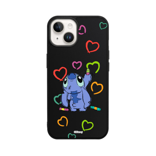 Apple iPhone 14 Base Case Stitch Draws a Heart Transparent