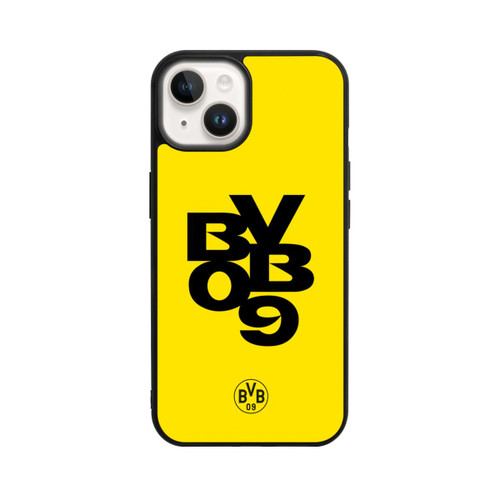 Apple iPhone 14 Base Case BVB09 Schwarz Gelb