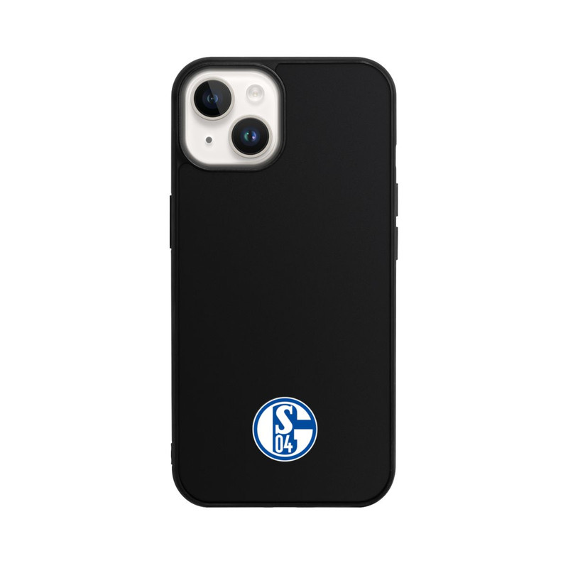 iPhone 14 Base Case FC Schalke 04 Logo Klein Transparent