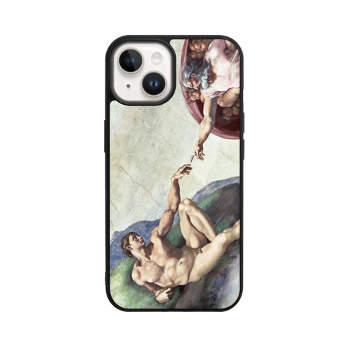 Apple iPhone 14 Base Case Michelangelo Buonarroti Erschaffung von Adam