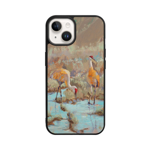 Apple iPhone 14 Base Case The Courtship by Roberta Murray