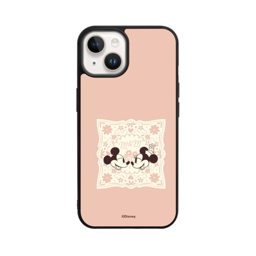 Apple iPhone 14 Base Case Minnie und Micky Forever Rosa