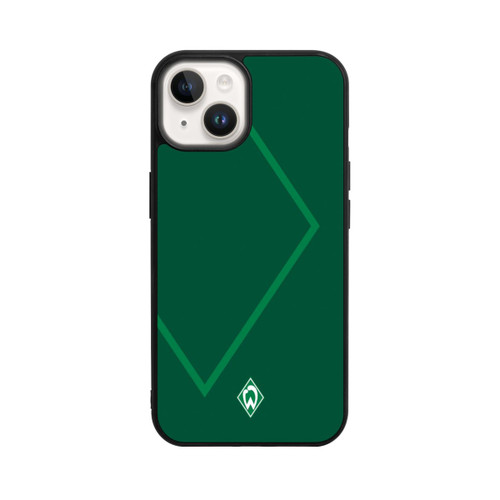 Apple iPhone 14 Base Case Werder Grün Rautenelement