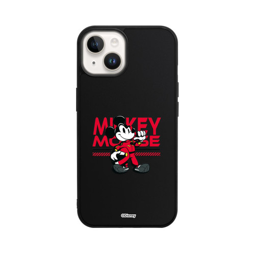 Apple iPhone 14 Base Case Micky Maus Rennfahrer Transparent