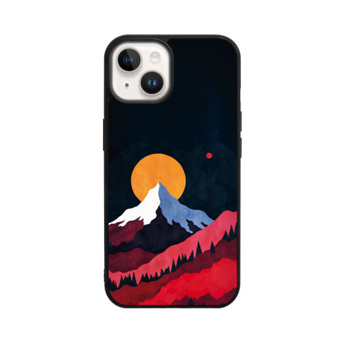 Apple iPhone 14 Base Case Mont Blanc Abstrakt