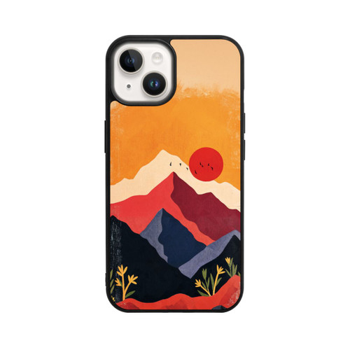 Apple iPhone 14 Base Case Les Alpes En Rouge