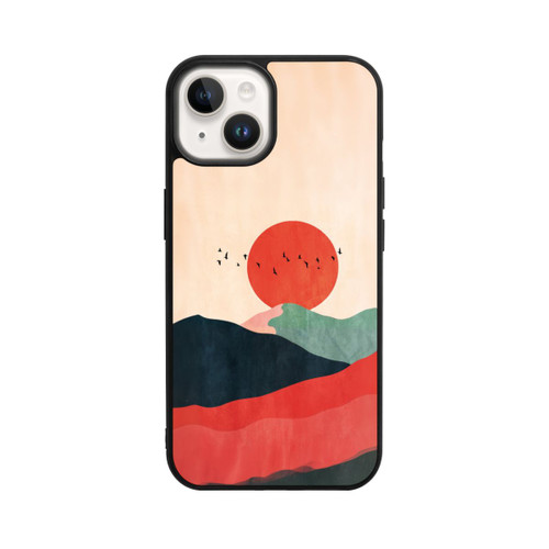 Apple iPhone 14 Base Case Zugvögel Kunst