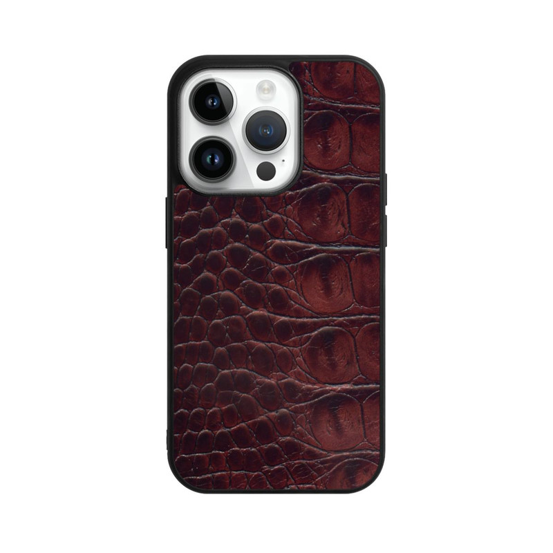 iPhone 14 Pro Base Case Kroco Dunkelbraun