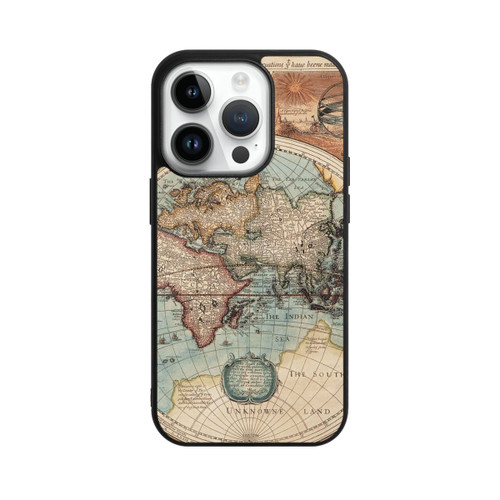 Apple iPhone 14 Pro Base Case Vintage Weltkarte