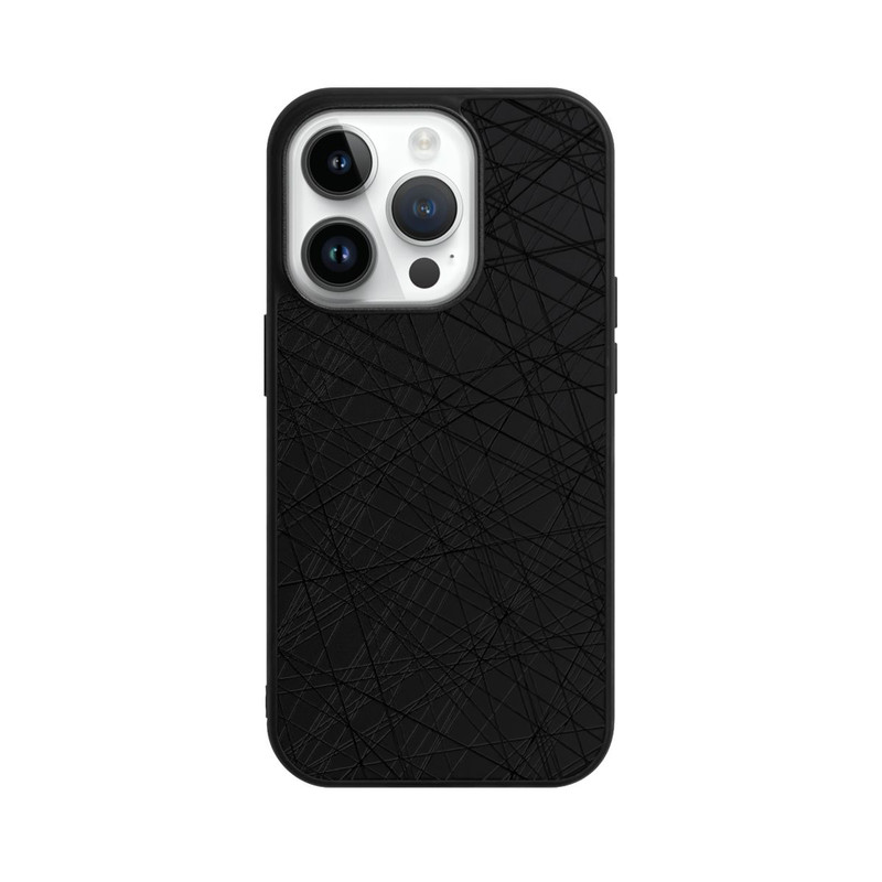 iPhone 14 Pro Base Case Scratches Black ohne Hintergrund