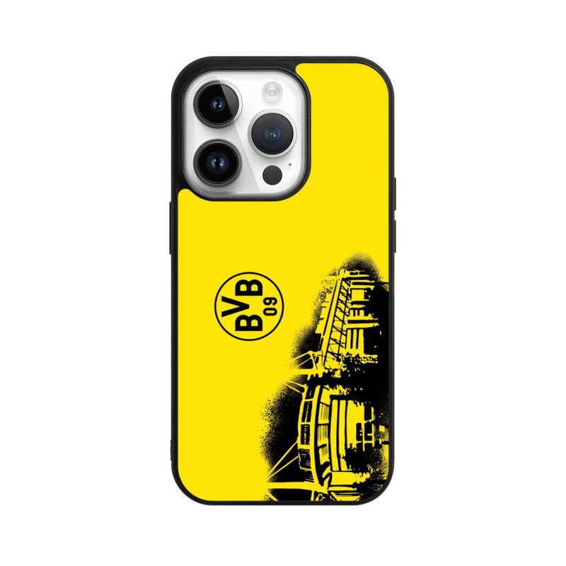 iPhone 14 Pro Base Case BVB Spray Stadion