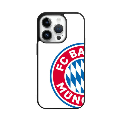 Apple iPhone 14 Pro Base Case Großes FCB Logo Weiß