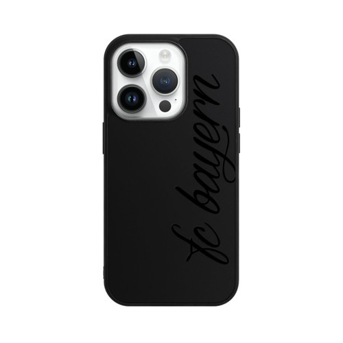 Apple iPhone 14 Pro Base Case Schwarzes FCB Girlmotiv - ohne Hintergrund