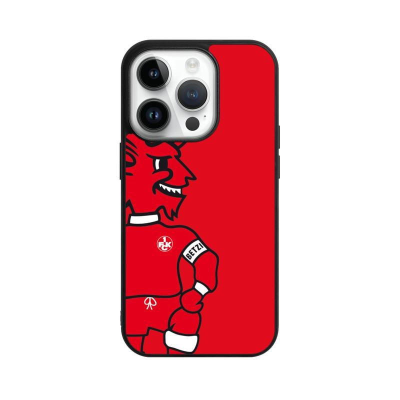 iPhone 14 Pro Base Case FCK Betzi mit Fußball