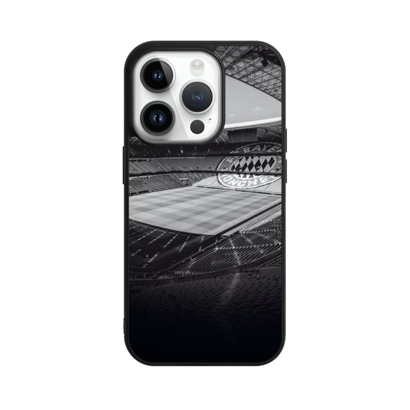 iPhone 14 Pro Base Case Stadion FC Bayern - Black White