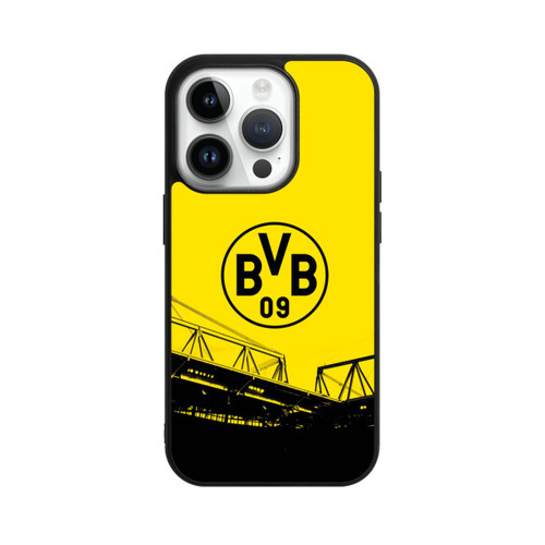 Apple iPhone 14 Pro Base Case Stadion Schwarz-Gelb - BVB