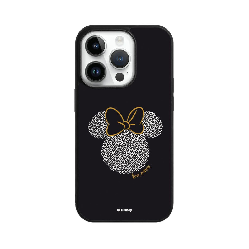 iPhone 14 Pro Base Case Minnie Black and White