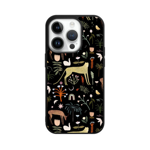 Apple iPhone 14 Pro Base Case Wilde Gartenbuchstaben von Léa Le Pivert