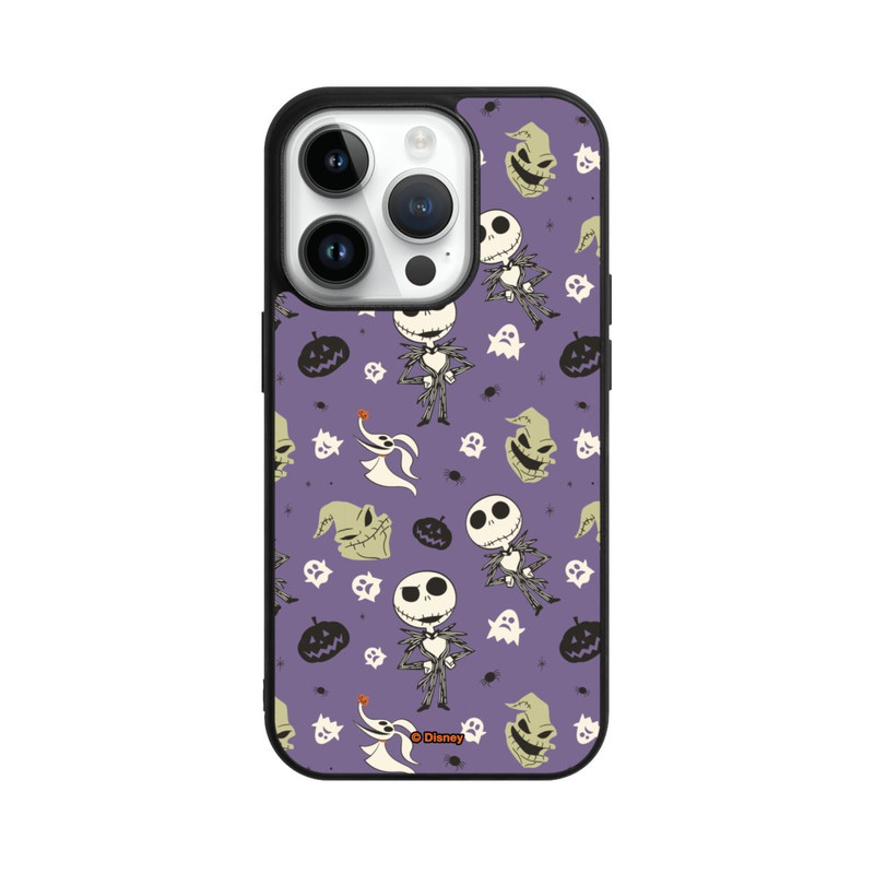 iPhone 14 Pro Base Case Jack Purple Pattern Tim Burtons Nightmare before Christmas