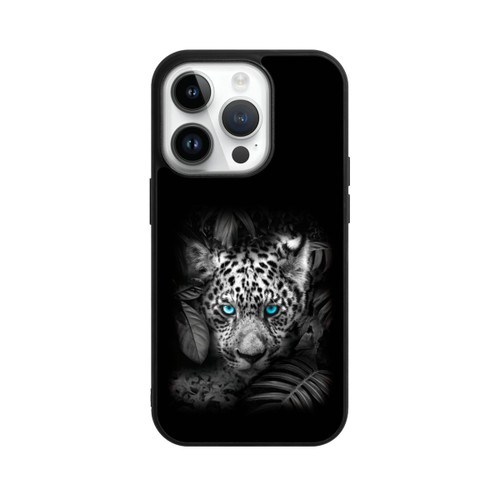 Apple iPhone 14 Pro Base Case Jaguar Schwarz Dschungel