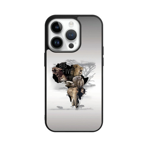 Apple iPhone 14 Pro Base Case Big Five Africa Animals