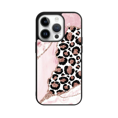 Apple iPhone 14 Pro Base Case Muster und Texturen Rosa