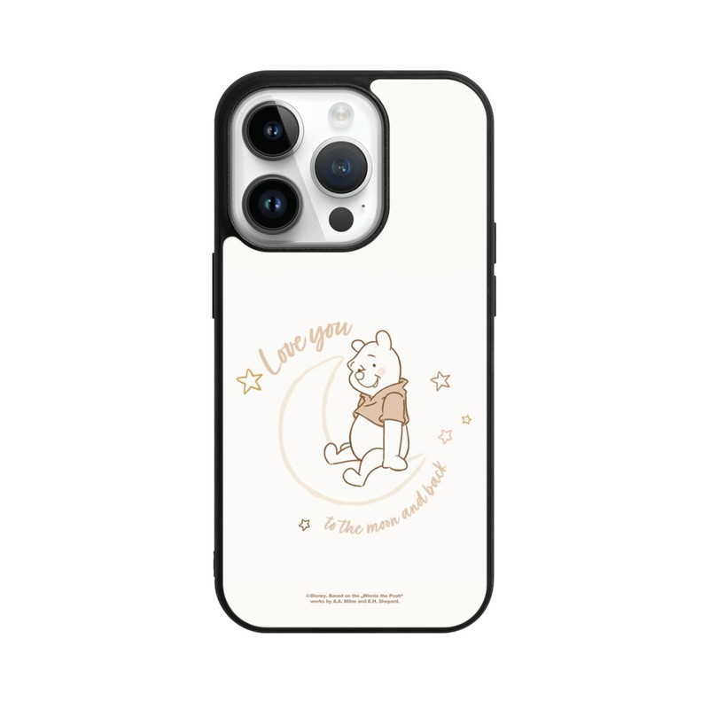 iPhone 14 Pro Base Case Winnie Puuh auf dem Mond