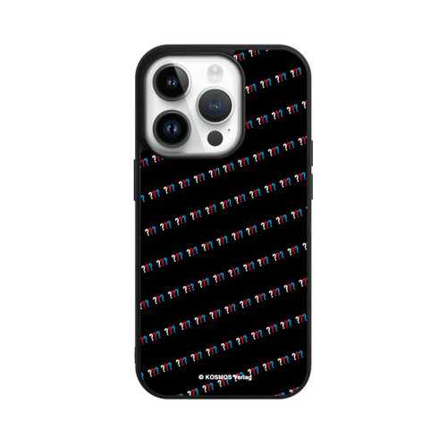 Apple iPhone 14 Pro Base Case Drei Fragezeichen Muster Schräg