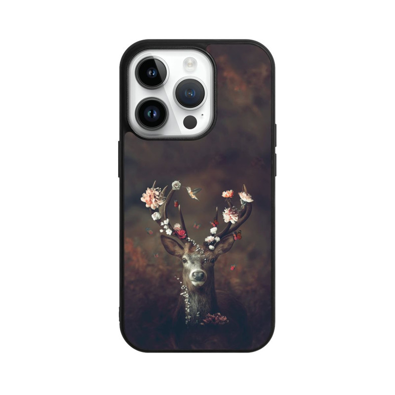 iPhone 14 Pro Base Case Fauna Flora Hirsch