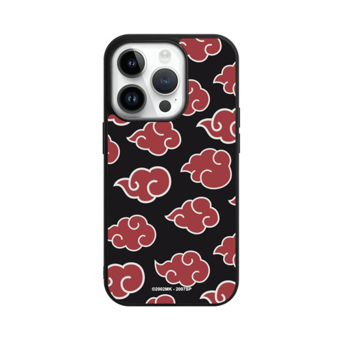 Apple iPhone 14 Pro Base Case Akatsuki Pattern Black Big