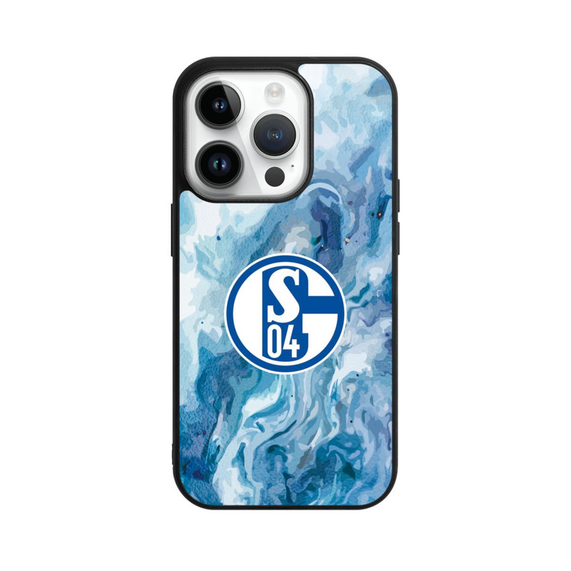 iPhone 14 Pro Base Case Schalke 04 Flüssig Blau