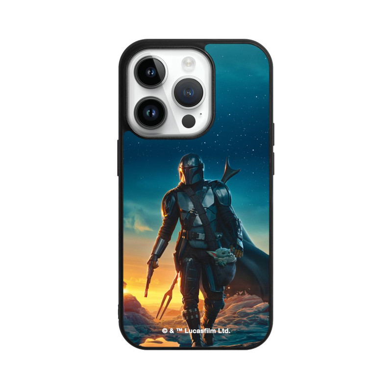 iPhone 14 Pro Base Case Der Mandalorianer-Sonnenuntergang
