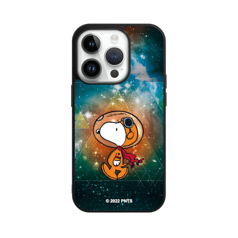 iPhone 14 Pro Base Case Snoopy Weltraumreisender Grün