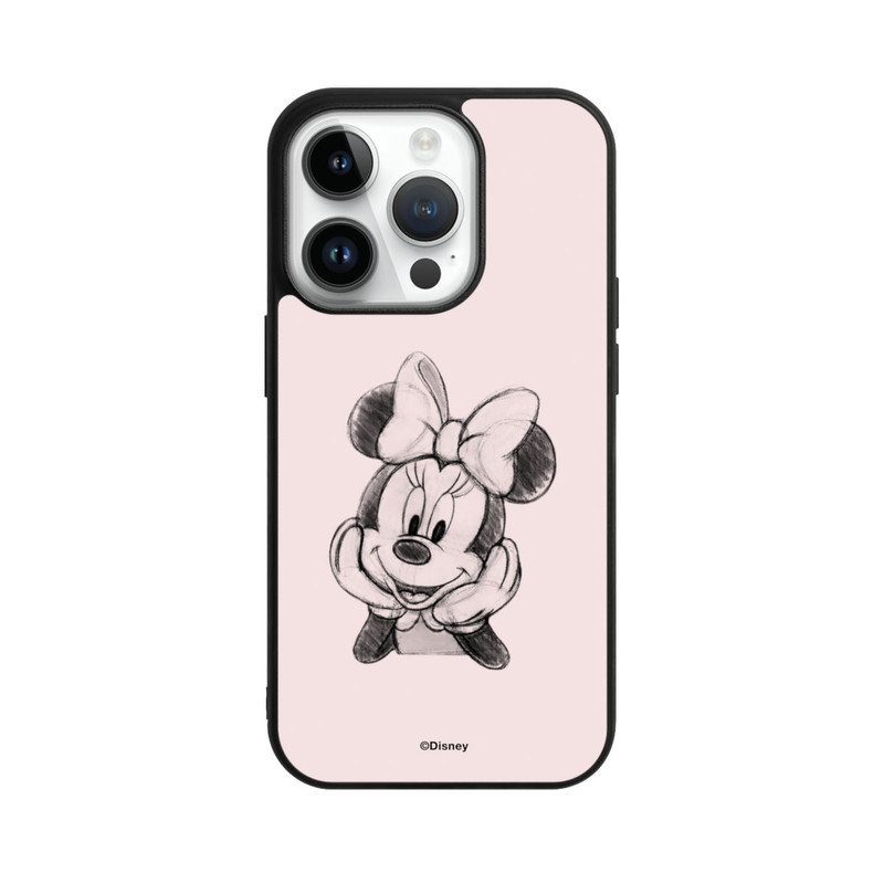 iPhone 14 Pro Base Case Minnie Posieren Sitzen
