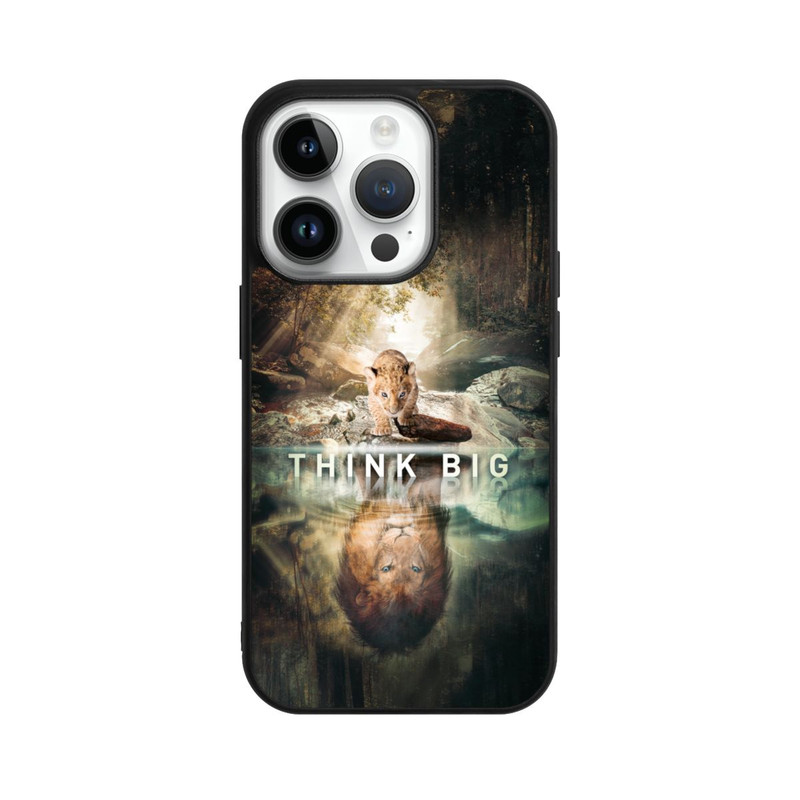 iPhone 14 Pro Base Case Think Big Löwe