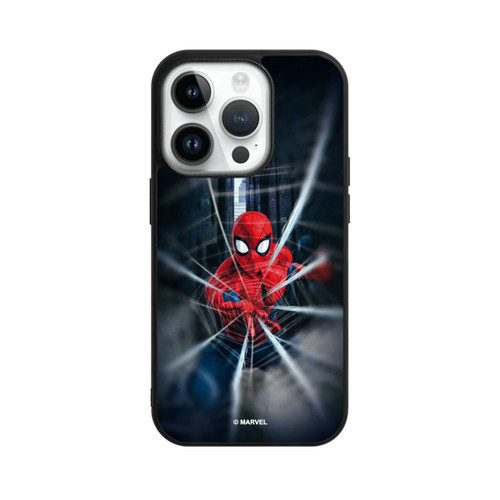 Apple iPhone 14 Pro Base Case Spider-Man Webs In Action