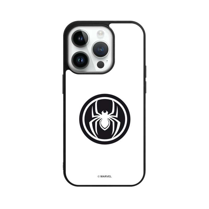 iPhone 14 Pro Base Case Spider-Man Logo White