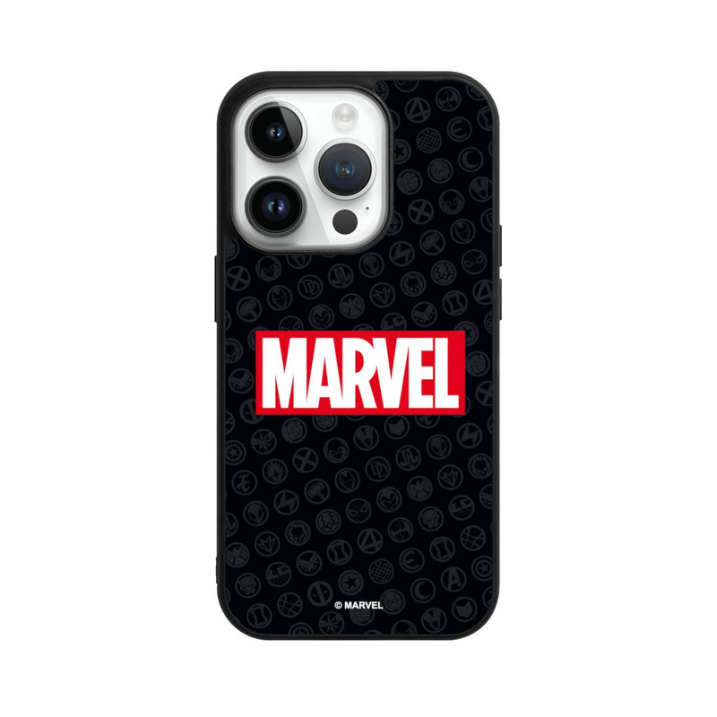iPhone 14 Pro Base Case Marvel Logo Black Red 