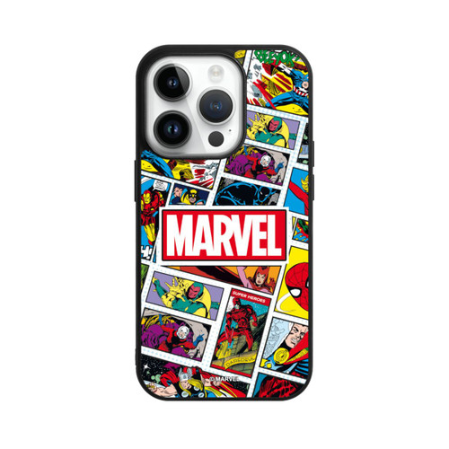 Apple iPhone 14 Pro Base Case Marvel Comic Pattern