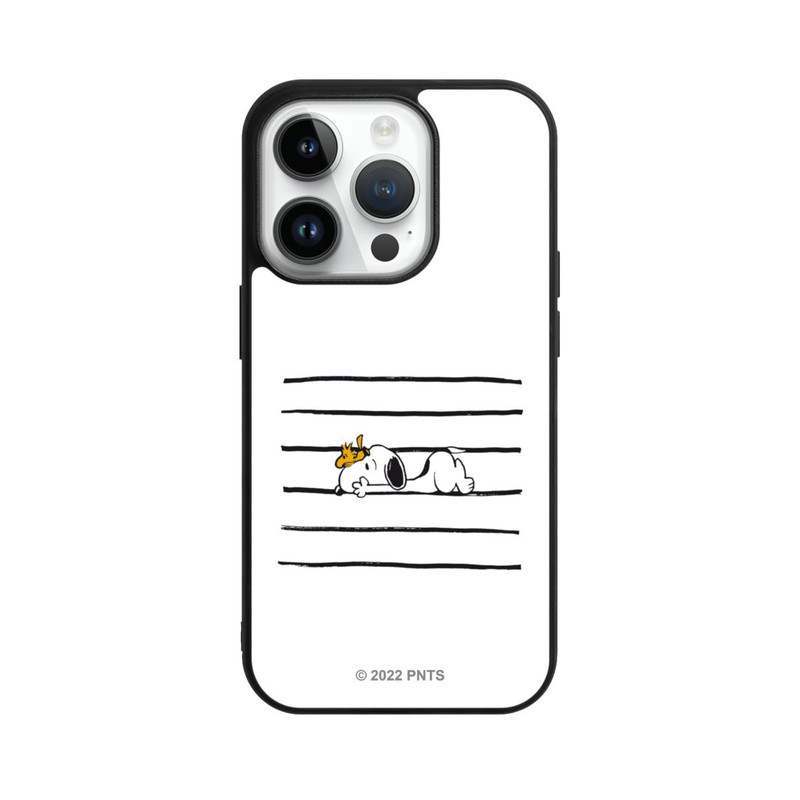 iPhone 14 Pro Base Case Snoopy Woodstock Streifen
