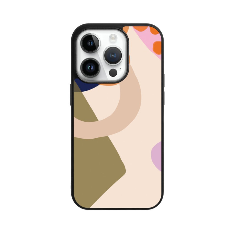 iPhone 14 Pro Base Case Colorful Boho