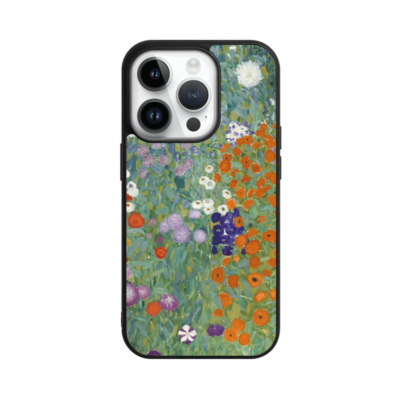 iPhone 14 Pro Base Case Blühender Garten - Gustav Klimt