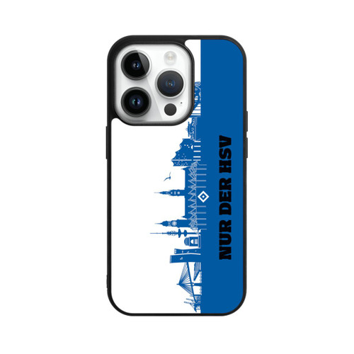 Apple iPhone 14 Pro Base Case HSV Skyline Blau Weiß