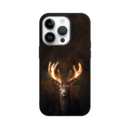 Apple iPhone 14 Pro Base Case Hirsch Goldenes Geweih