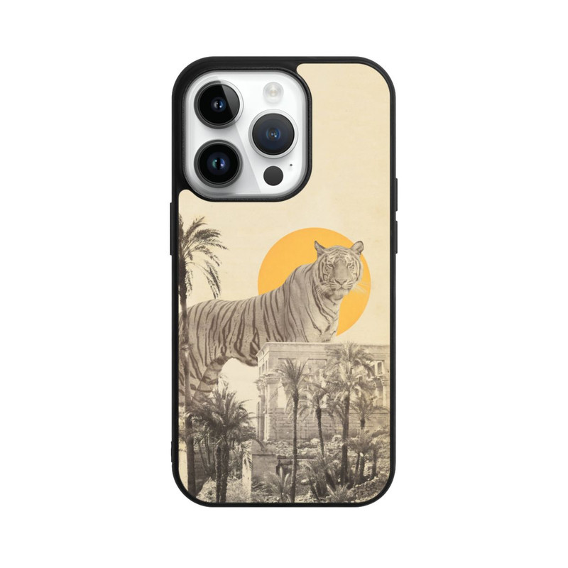 iPhone 14 Pro Base Case Giant Tiger in Ruins
