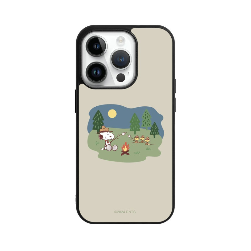 iPhone 14 Pro Base Case Snoopy Lagerfeuer