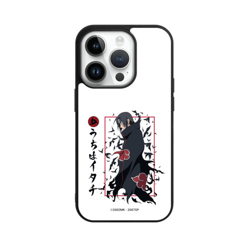 Apple iPhone 14 Pro Base Case Itachi Krähen Weiß