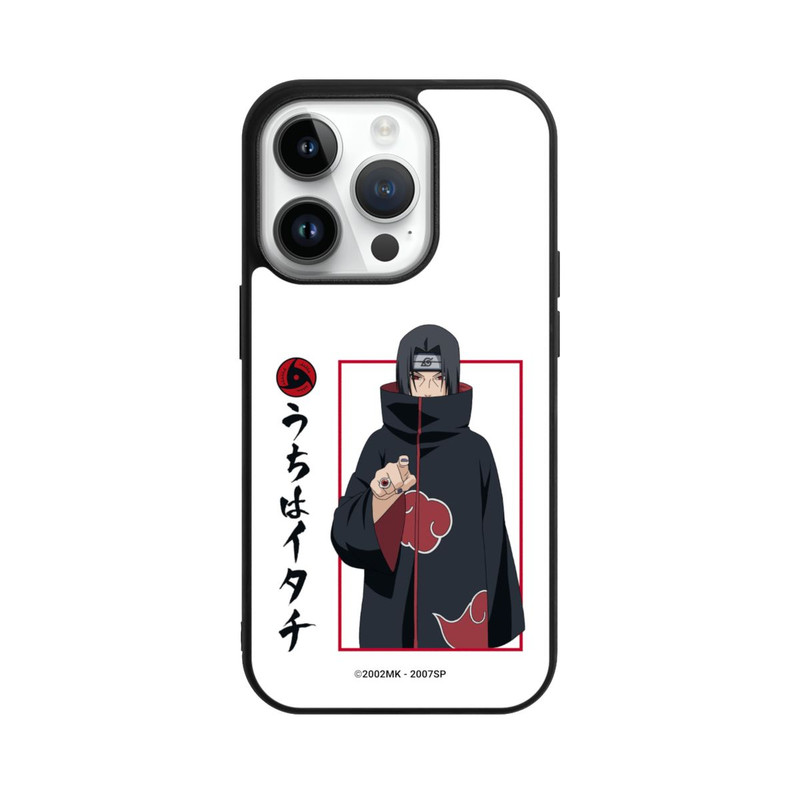 iPhone 14 Pro Base Case Itachi Geste Weiß