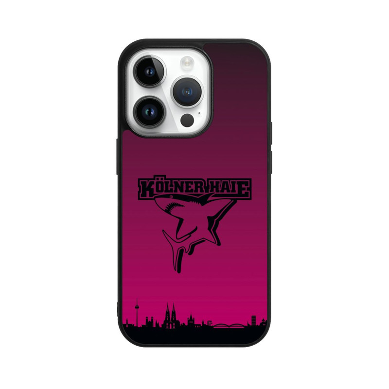 iPhone 14 Pro Base Case Kölner Haie Skyline Pink