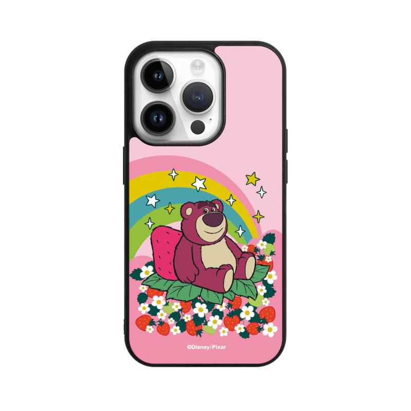 iPhone 14 Pro Base Case Strawberry Rainbow